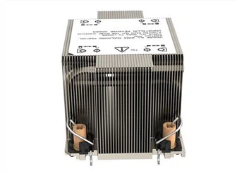 Alwminiwm Zipper Fin Copr Plât Gwres Pibell Gwres Gweinydd 2U CPU Oerach Ar gyfer LGA4189