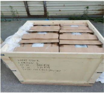 aluminum heatsink extrusion package