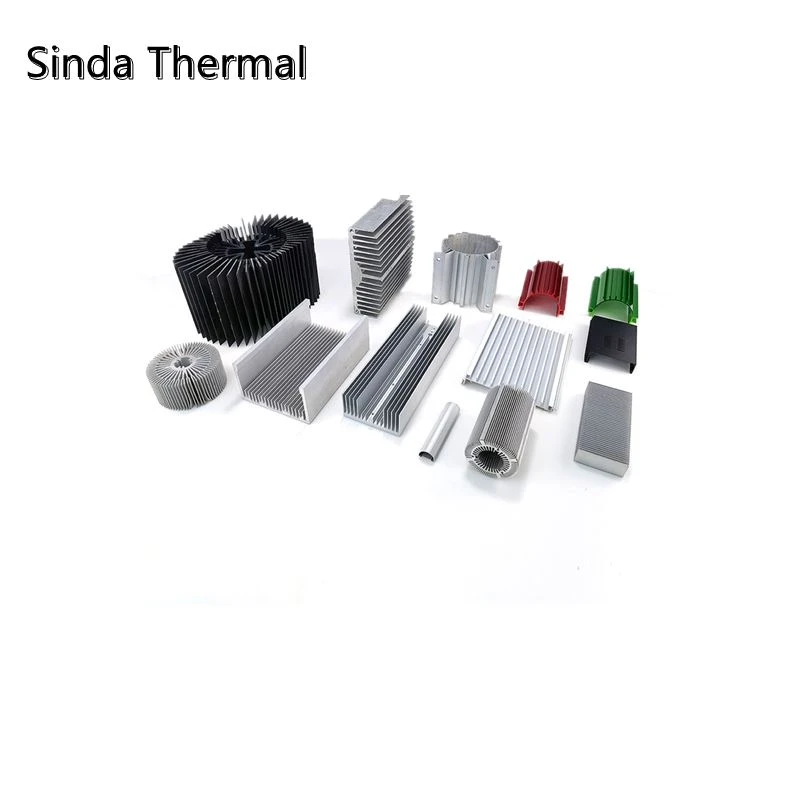 custom aluminum heat sink extrusion